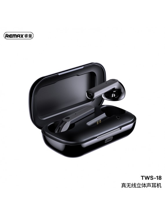 REMAX TWS-18 True Wireless Stereo Earbud Black
