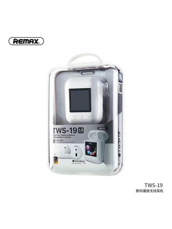 REMAX TWS-19 Player Headphone White