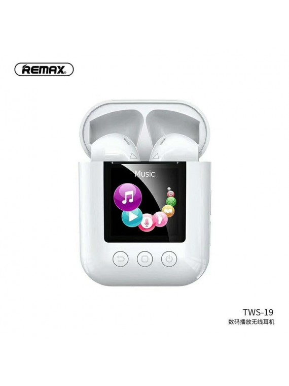 REMAX TWS-19 Player Headphone White