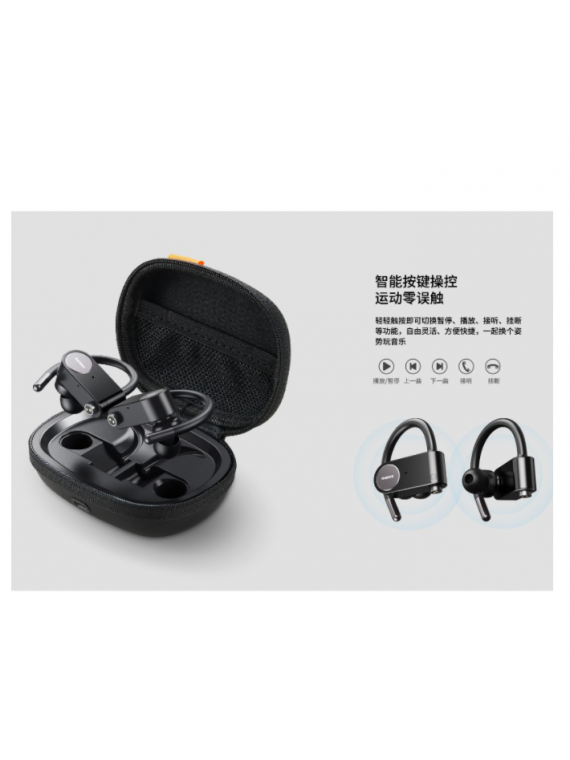 REMAX TWS-20 True Wirless Stereo Music Earbuds White