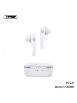 REMAX TWS-25 Wireless Earbuds White