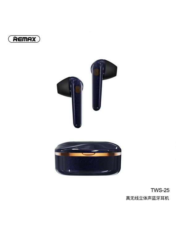 REMAX TWS-25 Wireless Earbuds Blue