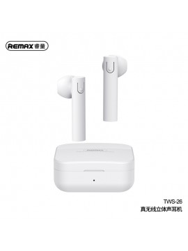 REMAX TWS-26 Wireless Earbuds White