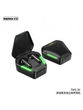 REMAX TWS-30 True Wireless Stereo Gaming Headphone Black