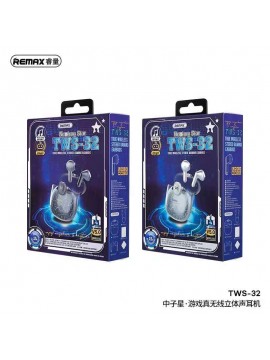 REMAX TWS-32 Neutron Star True Wireless Gaming Earbuds 300mAh Grey