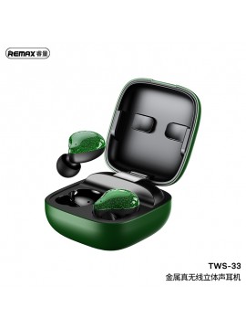 REMAX TWS-33 True Wireless Stereo Earbuds Green