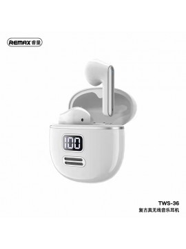 REMAX TWS-36 Retor TWS Music Earbuds White