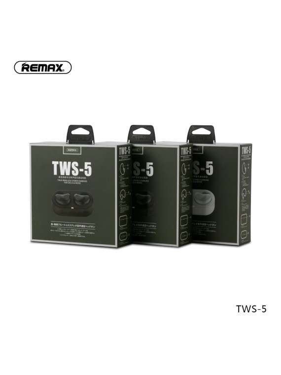 REMAX TWS-5 TWS Earbuds White