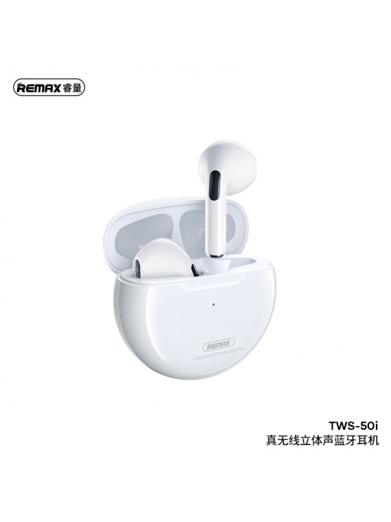 REMAX TWS-50I Wireless Earbuds White