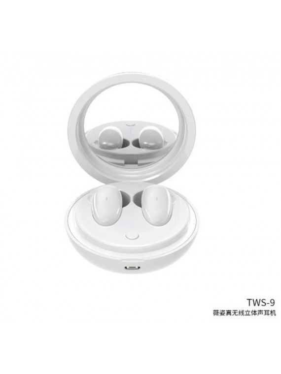 REMAX TWS-9 Vizi Series TWS Earbuds White