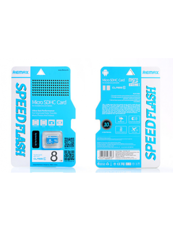 REMAX C6 Micro SD Card 8G Blue