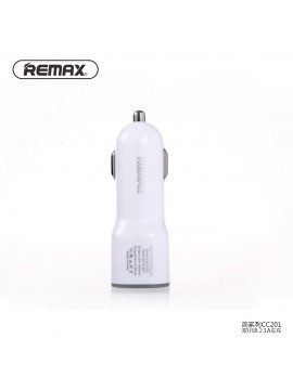 REMAX RCC201 2.1 A Jane Series 2 USB Car Charger White