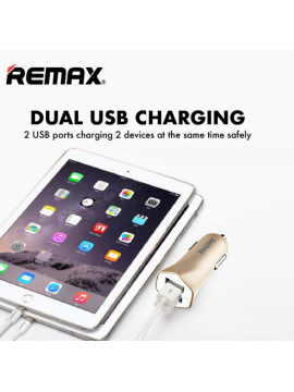 REMAX RCC204 2 USB Car Charger Fast 7 Silver