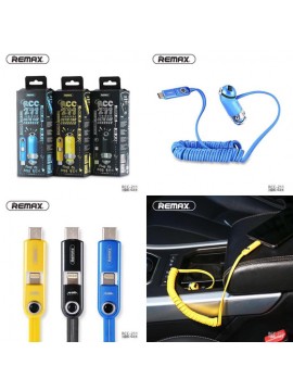REMAX RCC211 Cutie Car Charger Black