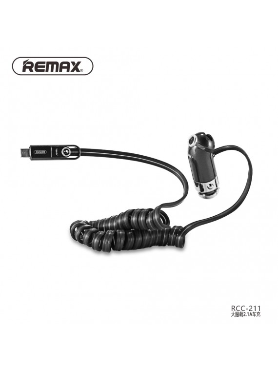 REMAX RCC211 Cutie Car Charger Black