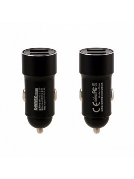 REMAX RCC220 2USB 2.4A Car Charger Black