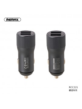 REMAX RCC221 2USB 2.4A QC3.0 Car Charger Tarnish