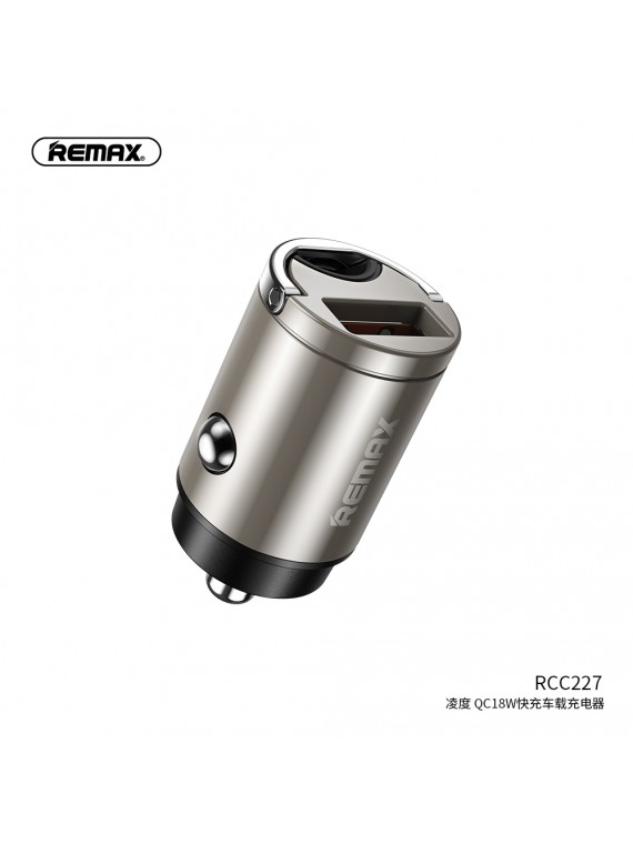 REMAX RCC227 18W Car Charger Silver