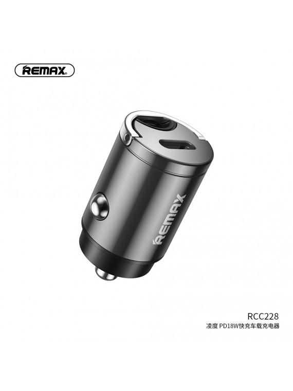REMAX RCC228 Type-C 18W Car Charger Tarnish