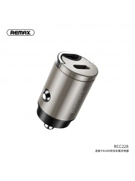 REMAX RCC228 Type-C 18W Car Charger Silver