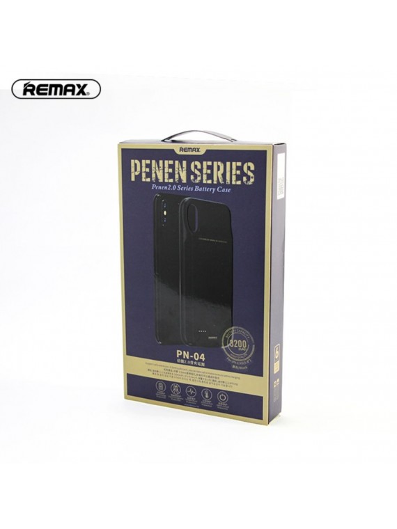 REMAX PN-04 Penen Series 2.0 Rechargeable Battery Case For IPhone XS (5.8') 3200mAh White
