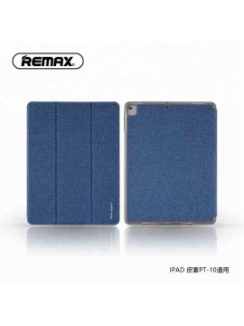 Remax PT-10 CHAN Series Leather Case Models of iPad For 2020 iPad10.9" Blue