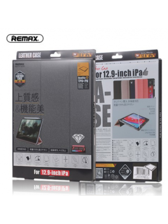 REMAX PT-10 LEATHER Case For 12.9 Ipad Black