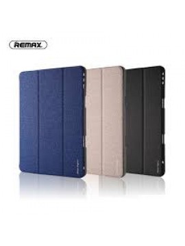 REMAX PT-10 LEATHER Case For Ipad Mini 4/5 with pencil holder Blue