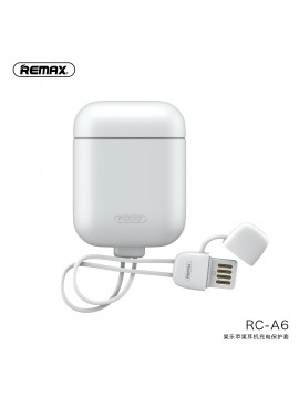 REMAX RC-A6 Protective Cover For Airpods Case White