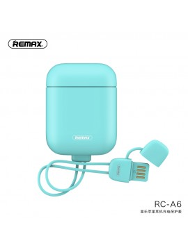 REMAX RC-A6 Protective Cover For Airpods Case Blue