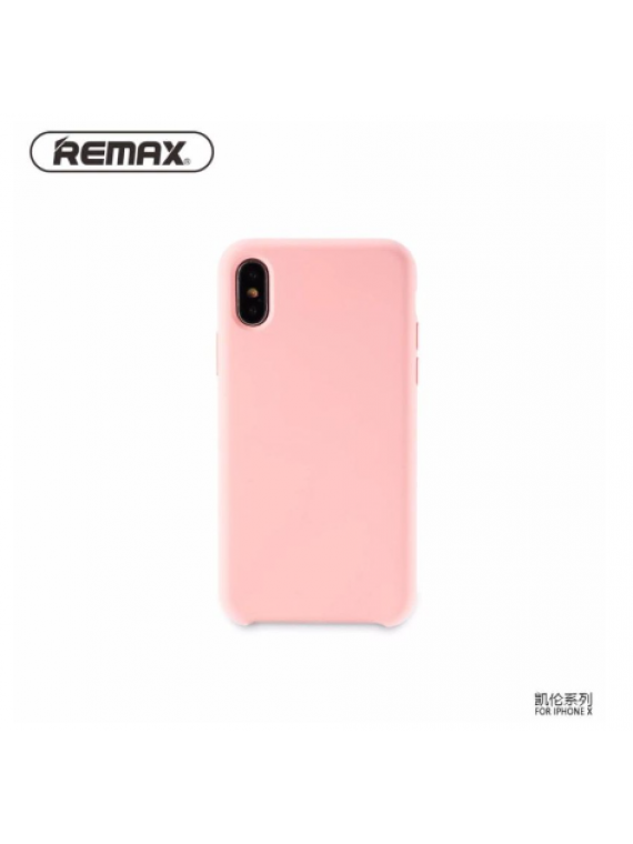 REMAX RM-1613 Kellen Series Phone Case For IPhone X Pink