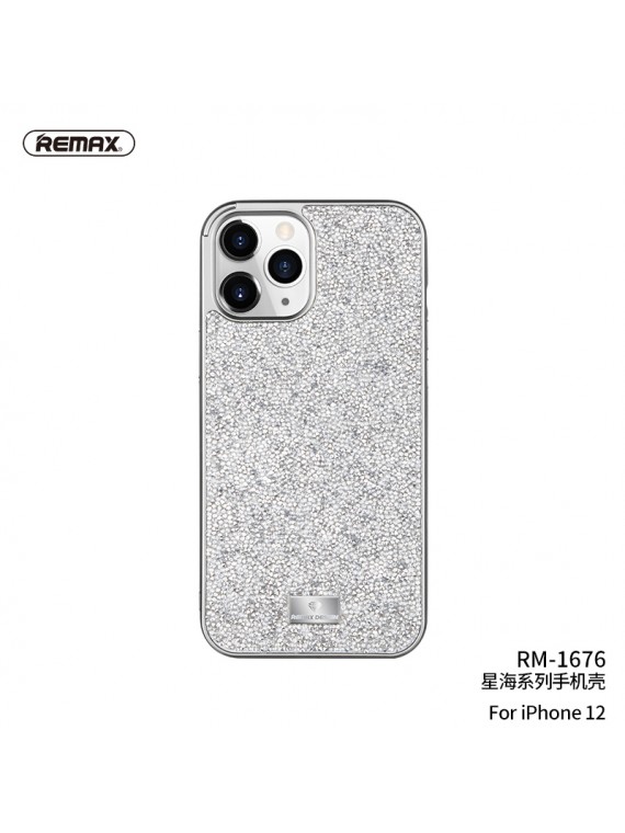 REMAX RM-1676 Phone Case   iPh12/Pro 6.1 Silver