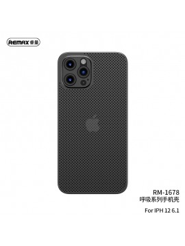 REMAX RM-1678 Breath Series Phone Case For IPH12 6.1 MAX  Black