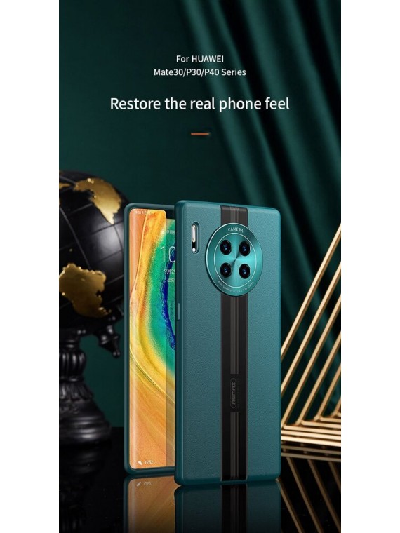 REMAX RM-1683 TPU two in one Jane Series Phone Case for HUAWEI Mate 40 Green