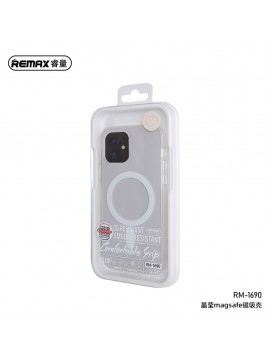 REMAX New RM-1690 Crystal Series Magsafe Magnetic Phone Case for Iph 12 Pro Max 6.7