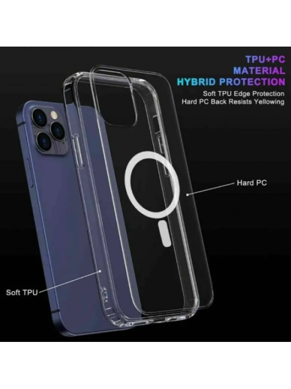 REMAX RM-1690 Crystal Series Phone Case Iph13 Promax 6.7 clear