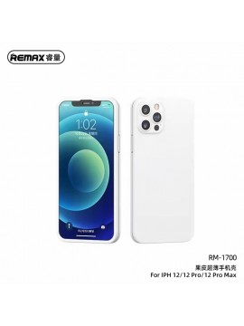 REMAX RM-1700 Peel Series Ultrathin Phone Case Back Cover+Front For iPh 12 pro max /white