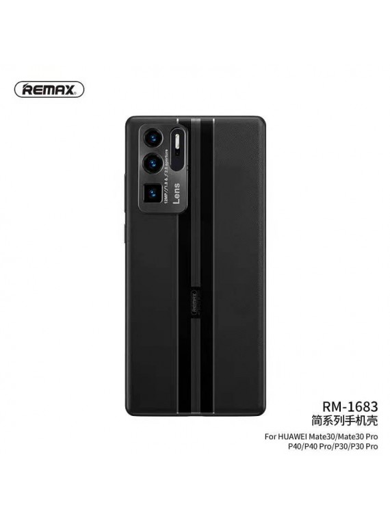 REMAX RM-1685 Pure Series Phone Case For HUAWEI Mate30 Black