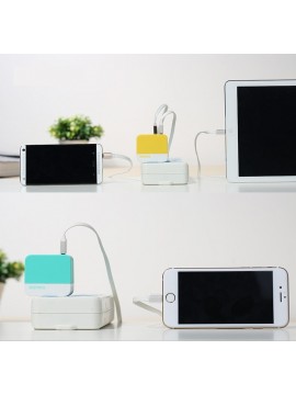 REMAX RMT-31 3.1A 2 USB Charger Angle RMT6288 Yellow