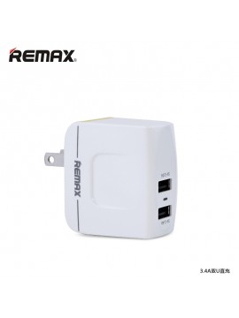 REMAX RMT6188 2 USB 3.4 A Charger White