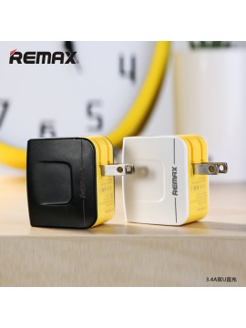 REMAX RMT6188 2 USB 3.4 A Charger Black