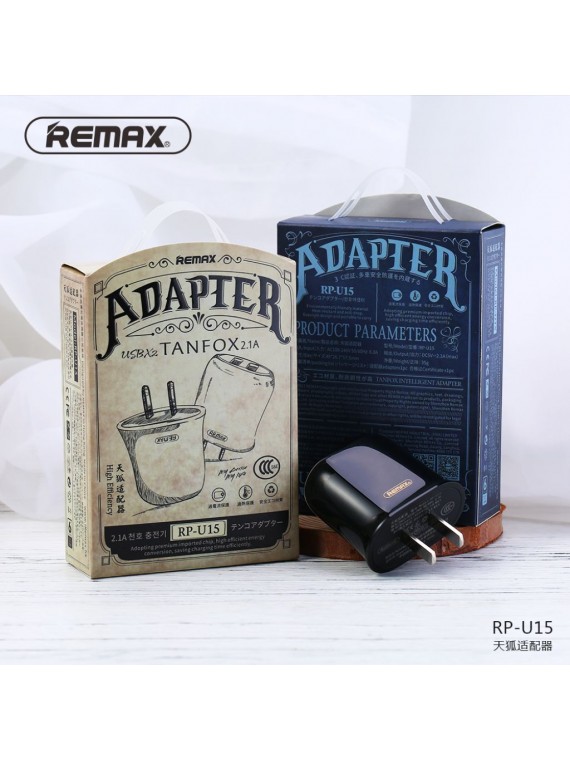 REMAX RP-U15 2 USB Adapter White