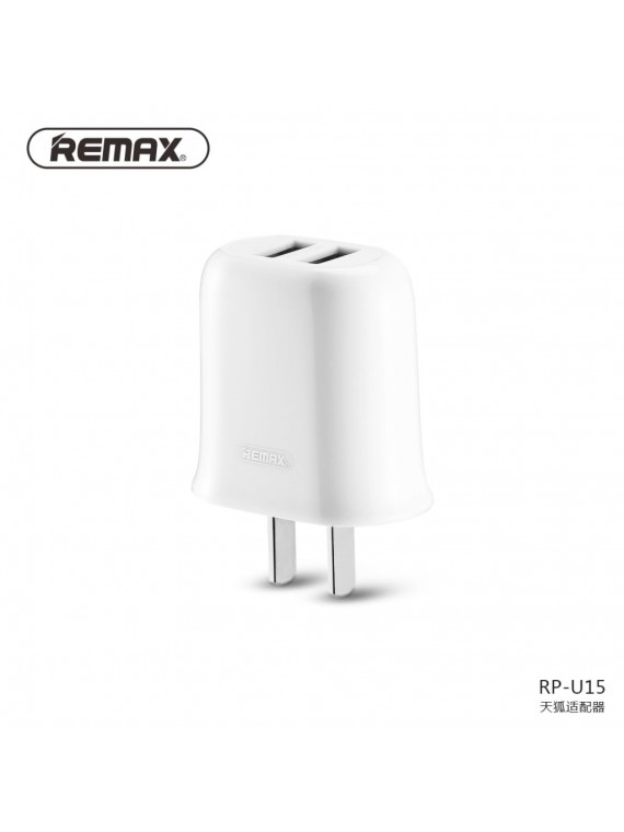 REMAX RP-U15 2 USB Adapter White