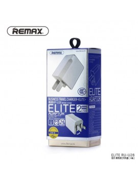 REMAX RP-U28 2USB 2.4A Elite Charger Black
