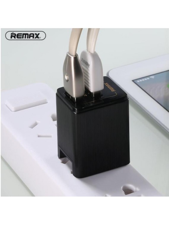 REMAX RP-U28 2USB 2.4A Elite Charger Black