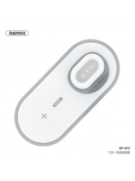REMAX RP-W13 3 In 1 Wireless Charging Base White