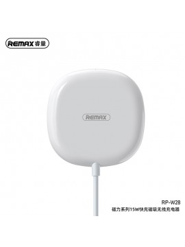 REMAX RP-W28 Wireless Magnetic Charger White
