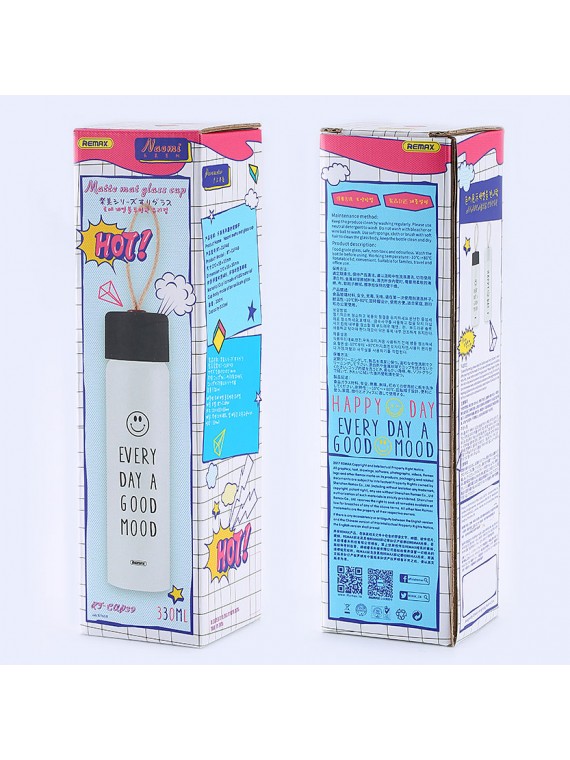 REMAX RT-CUP39 Matte Mat Glass Cup White