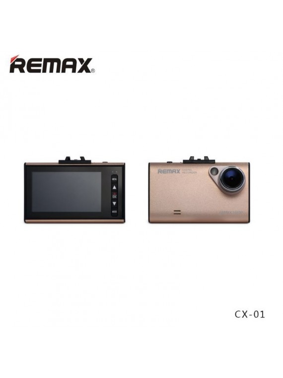 REMAX CX-01 Car DVR Recorder Gold