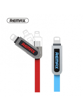 REMAX RC-067t Armor 2 in 1 Data Cable Blue